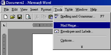 mail merge
